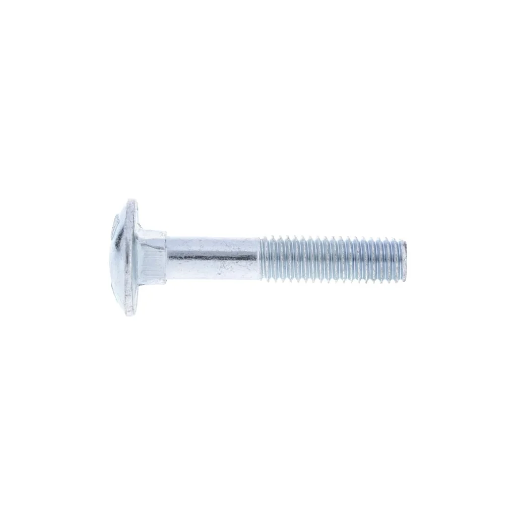 Șurub cap bombat torbant gât pătrat DIN603 M8x1,25x45mm filet 22mm oțel zincat grupa 8.8 Kramp 60384588