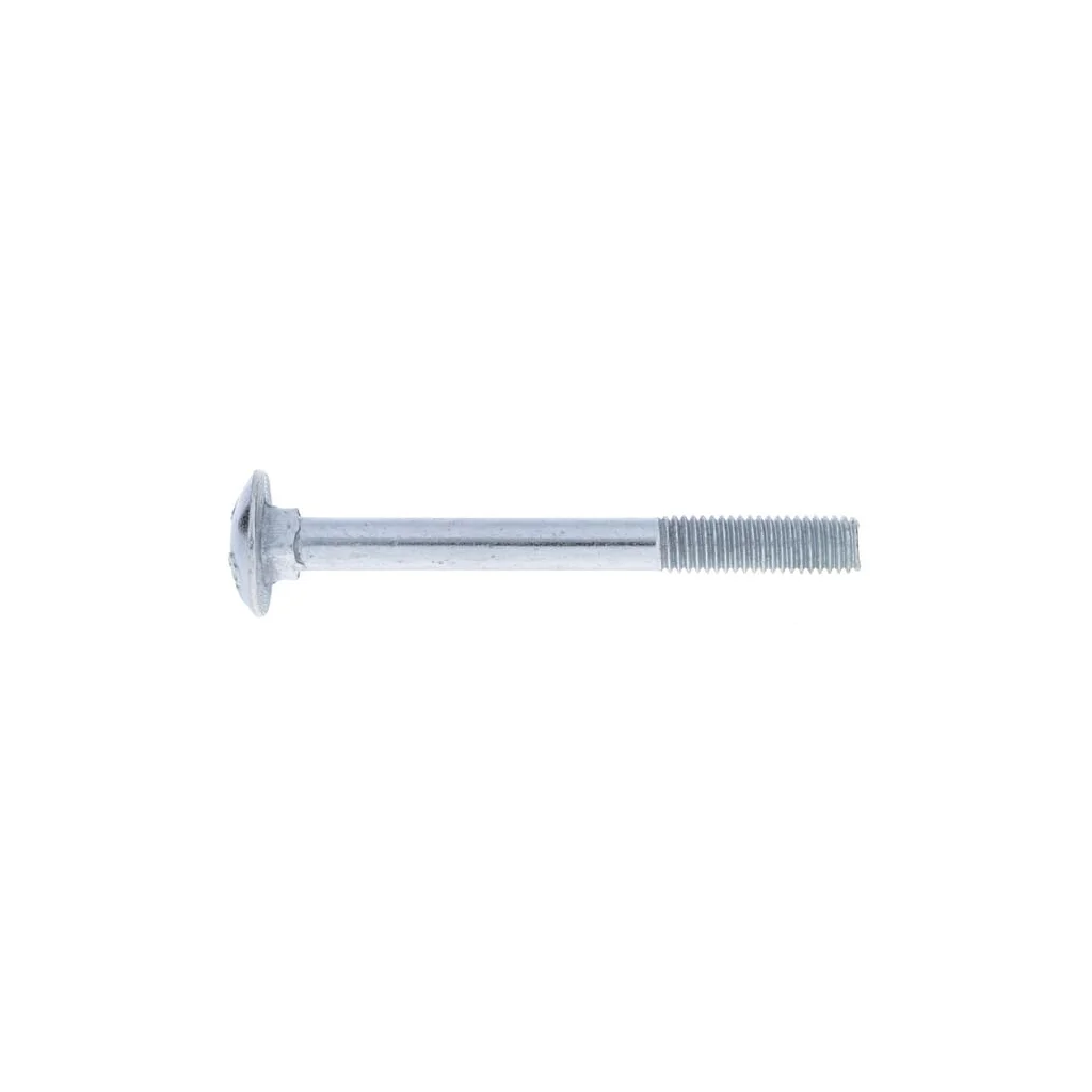 Șurub cap bombat torbant gât pătrat DIN603 M8x1,25x80mm filet 22mm oțel zincat grupa 8.8 Kramp 60388088