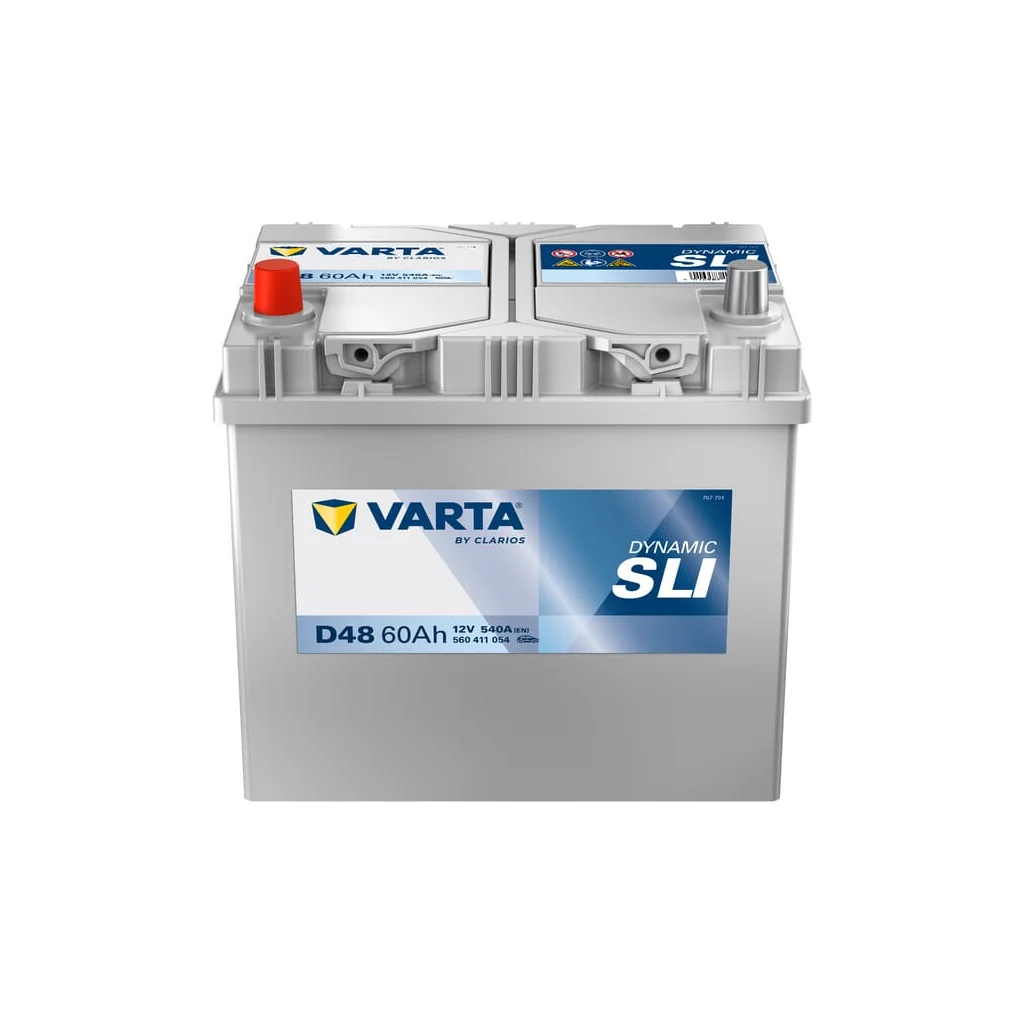 Baterie 12V 60Ah 540A D48 VARTA Dynamic SLI 560411054