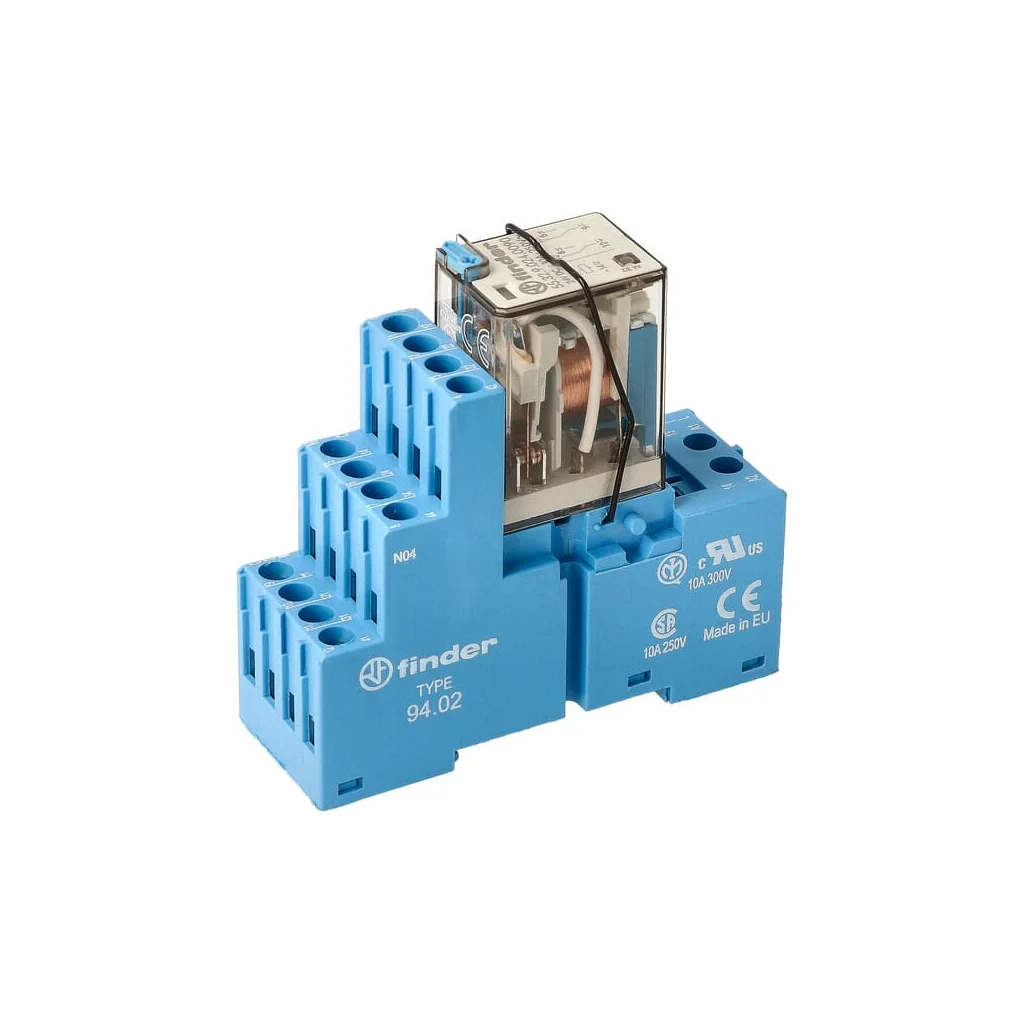 Interfață releu Mod. terminal cu șurub 2CO 10A/24V CC/Agni/LED în releu 583290240900M