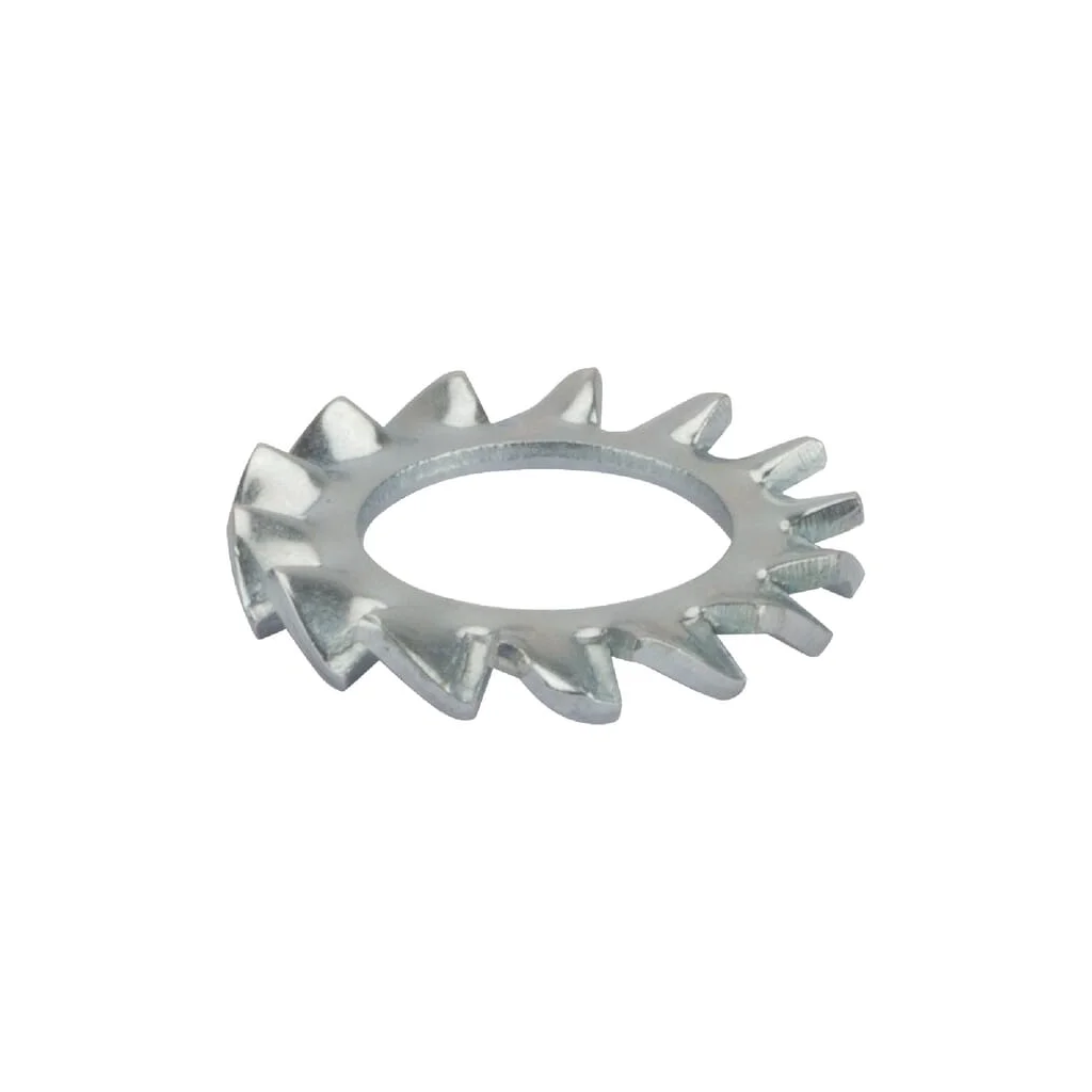 Șaibă rotundă elastică crestată DIN6798 M8x15x0,8mm oțel zincat Kramp 6798A8P001
