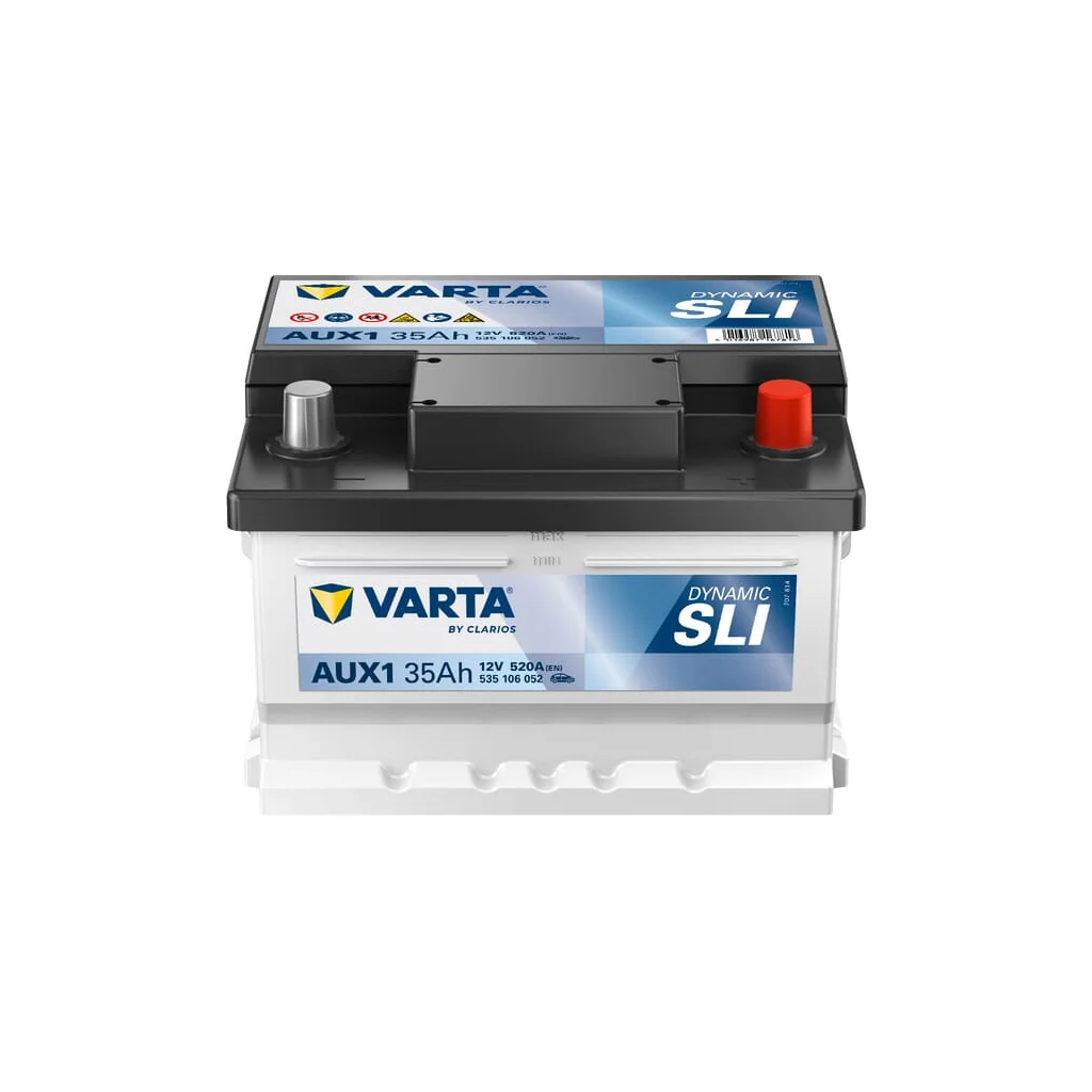 Baterie 12V 35Ah 520A AUX 1 VARTA Dynamic AUX 535106052