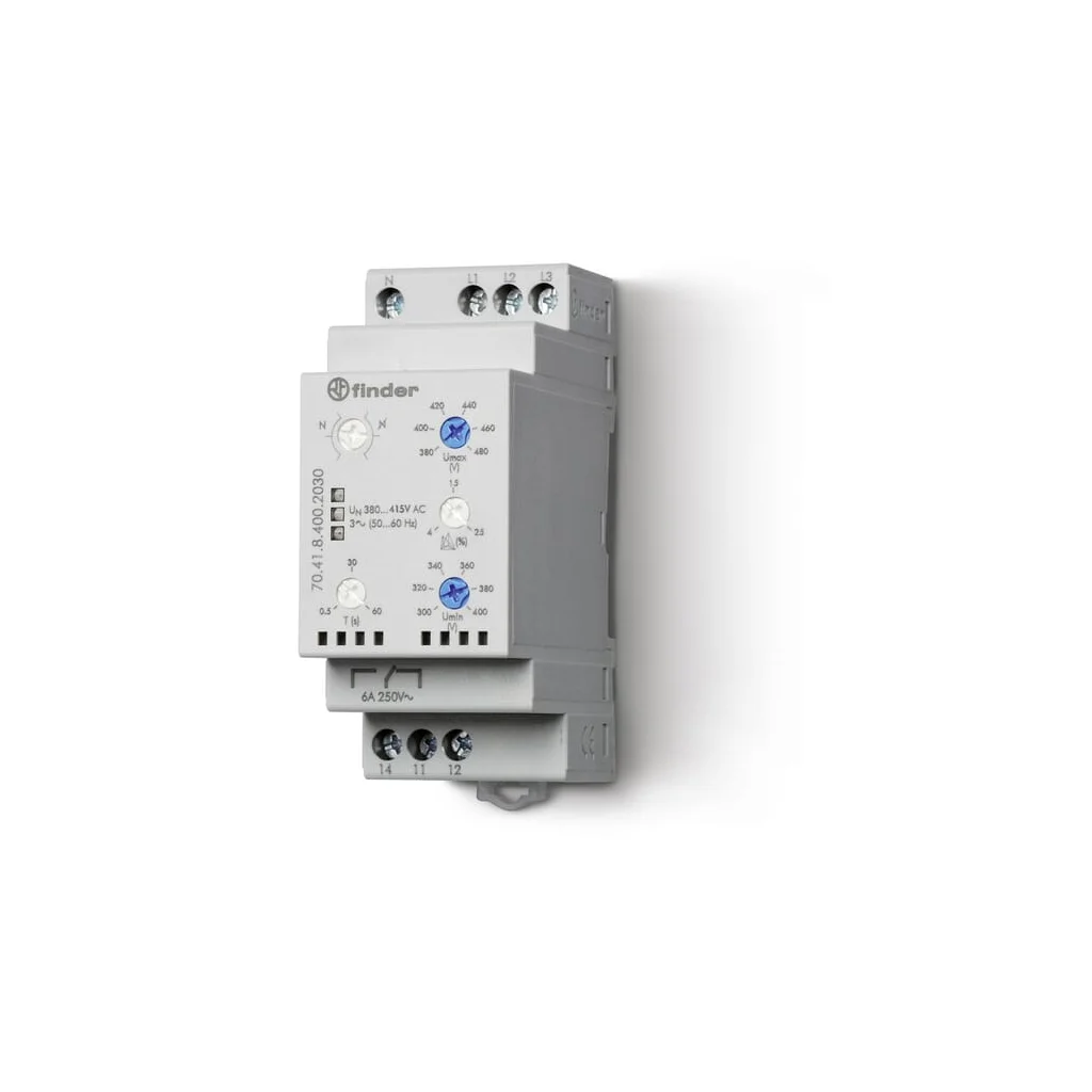 Releu de monitorizare a tensiunii trifazat 1W 400V AC 704184002030