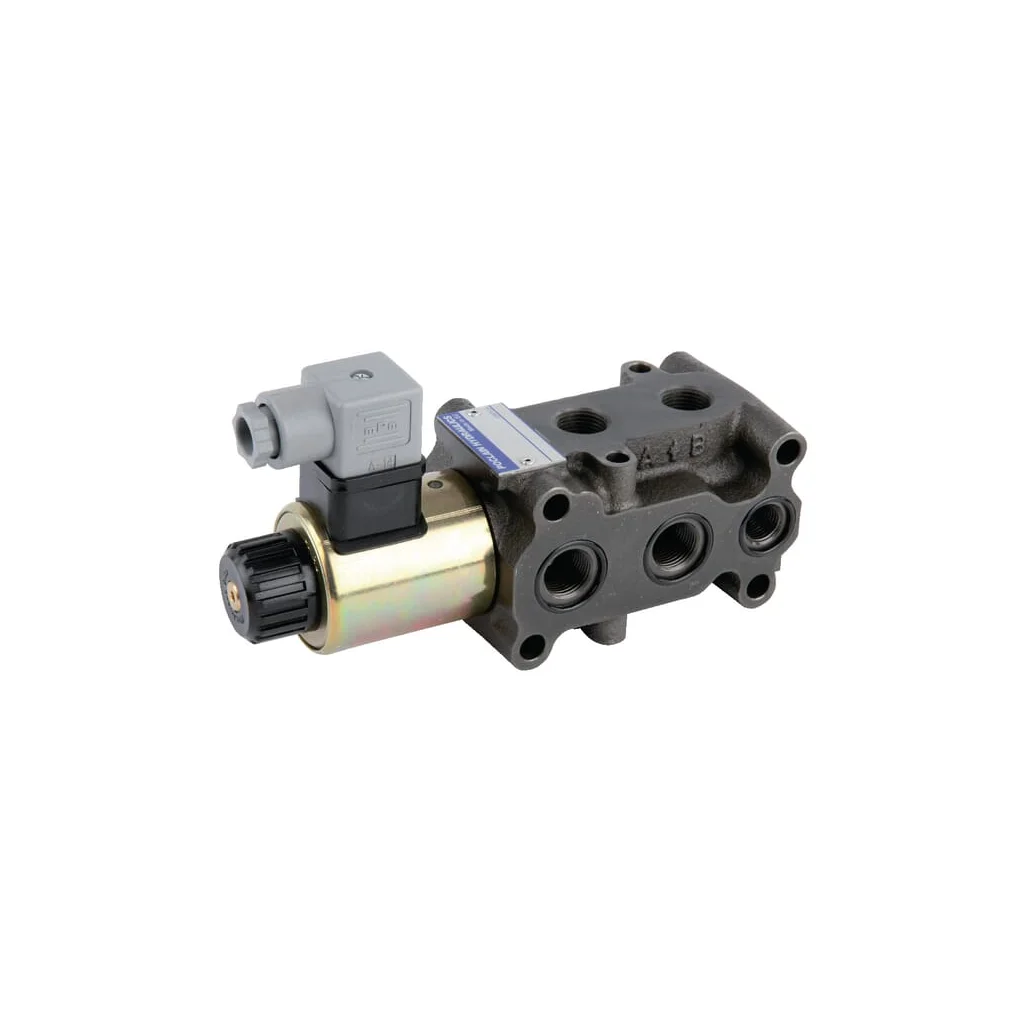 Ventil de comandă 6/2,12V, cu posibilitatea de conectare cu flanșă 6KVH063812VFL