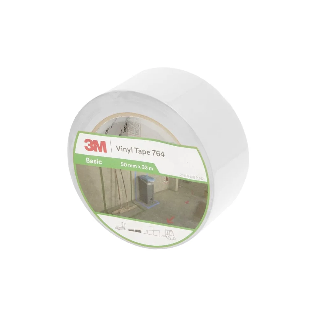 Bandă de vinil 764, albă, 50mmx33M 7100260286