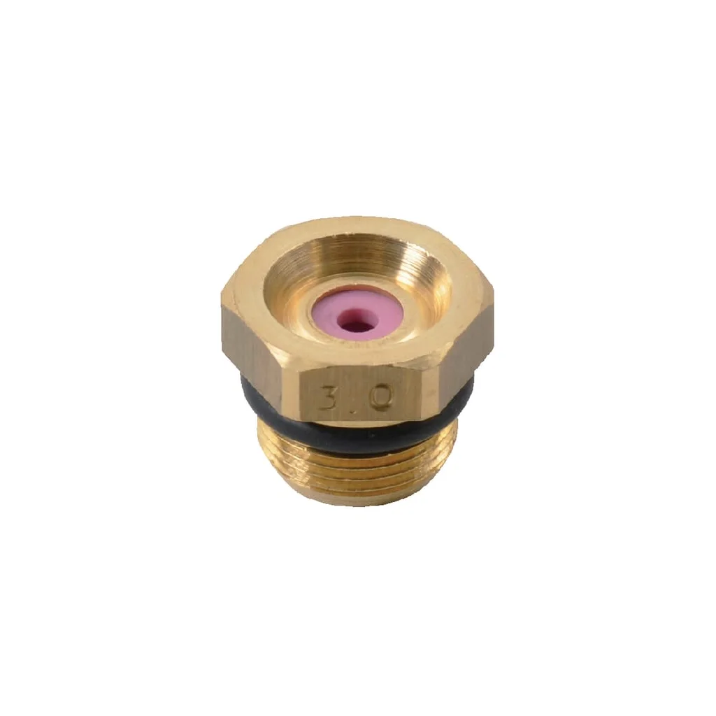 Duză cu jet plat 6818 55° 3, alamă, Braglia 68180217