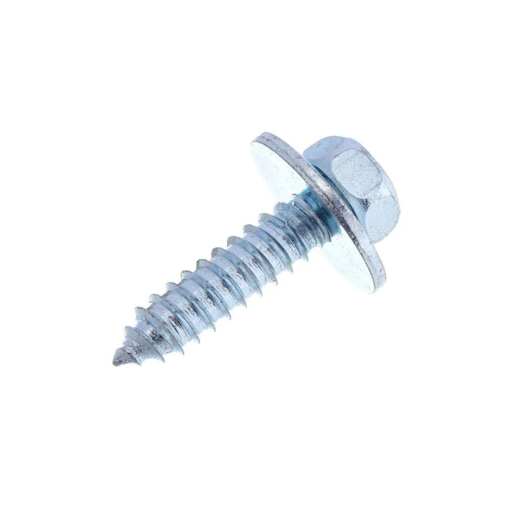 Șurub pentru tablă autofiletant cap hexagonal cu șaibă DIN6901 6,3x25mm oțel zincat Kramp 69016325P001
