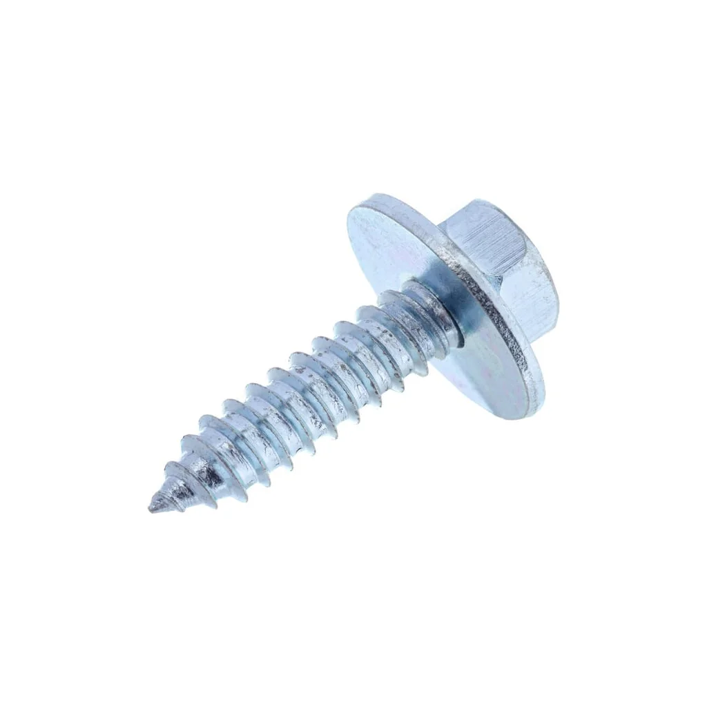 Șurub pentru tablă autofiletant cap hexagonal cu șaibă DIN6901 6,3x25mm oțel zincat Kramp 69016325P100