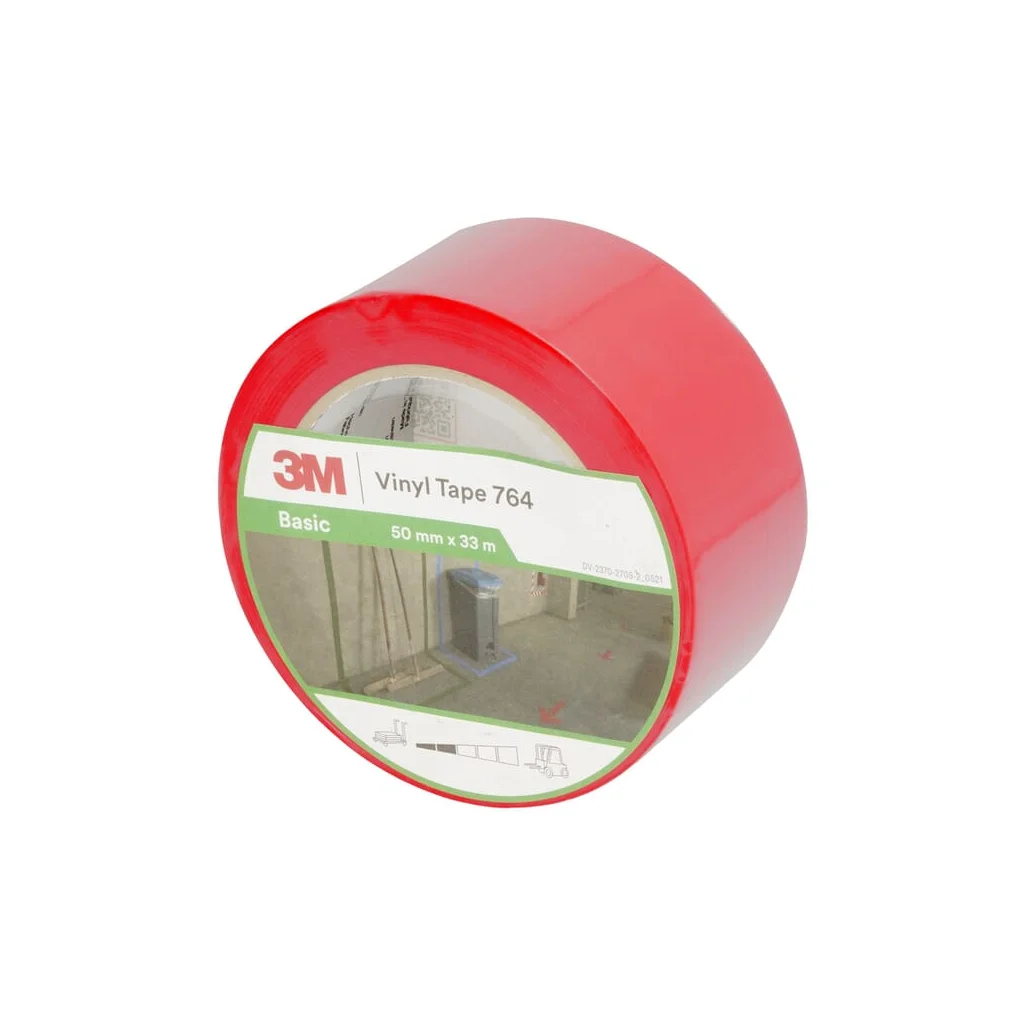 Bandă de vinil 764, roșie, 50mmx33M 7100260287