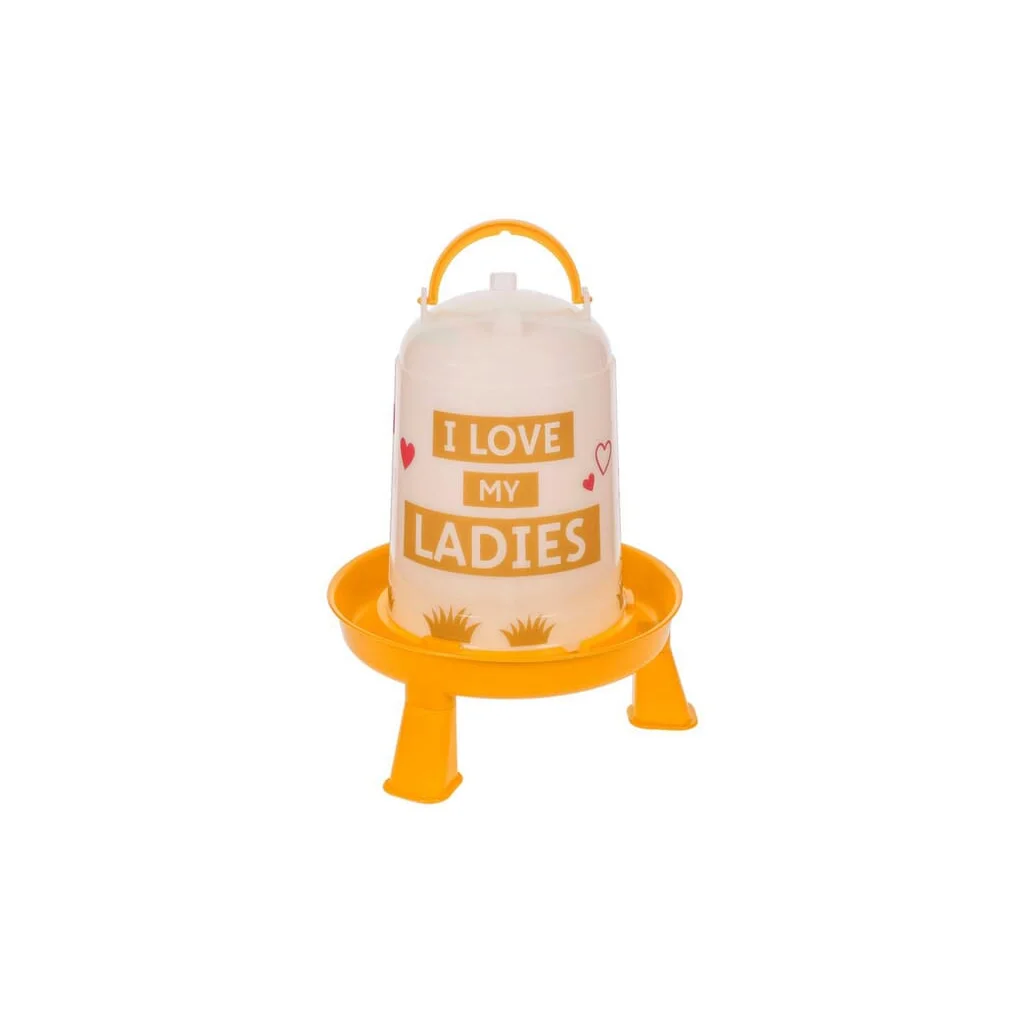 Plastic Drinker 5l orange 70167KER