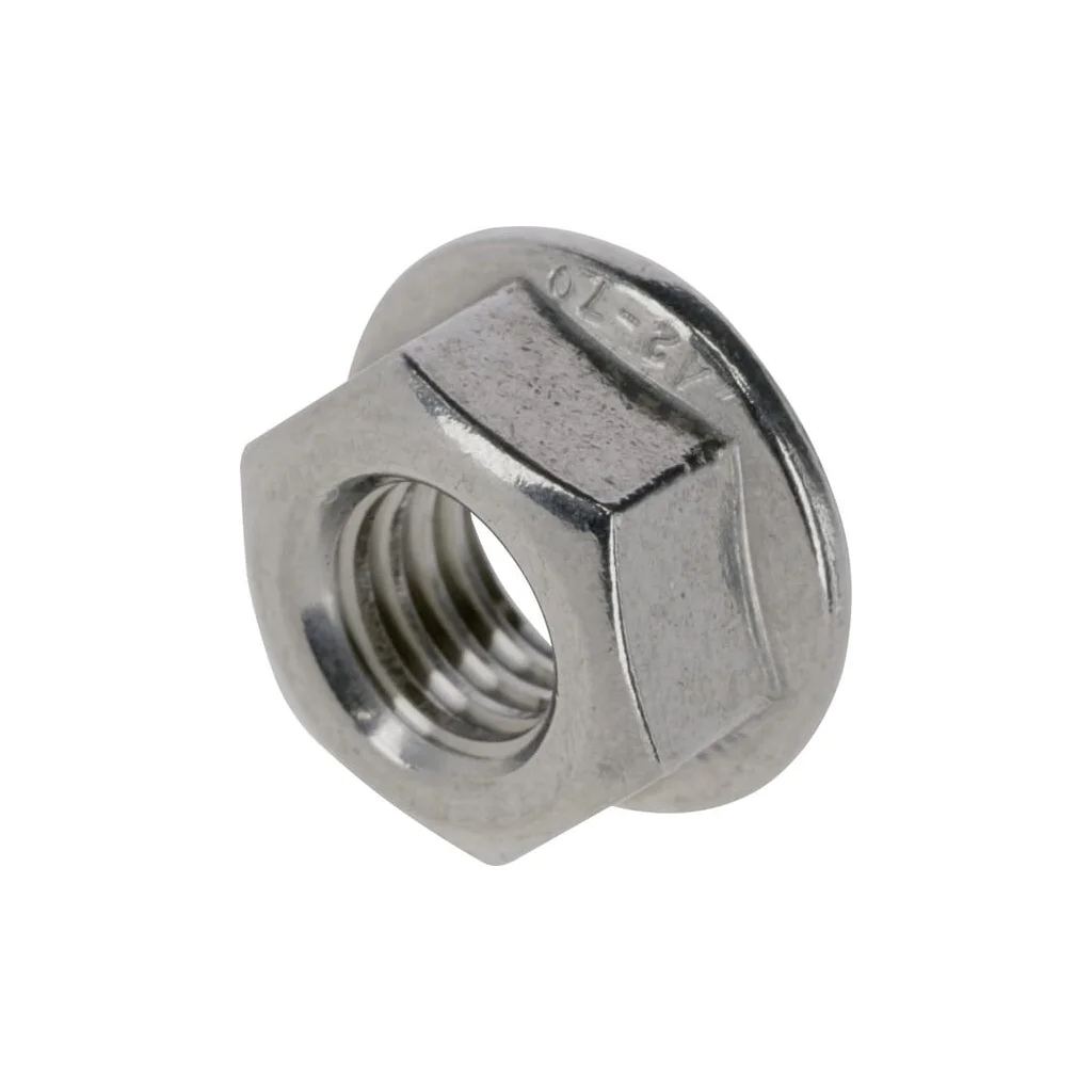 Piuliță hexagonală cu flanșă DIN6923 M8x1,25, oțel inoxidabil, A2, Kramp 69238RVSP025