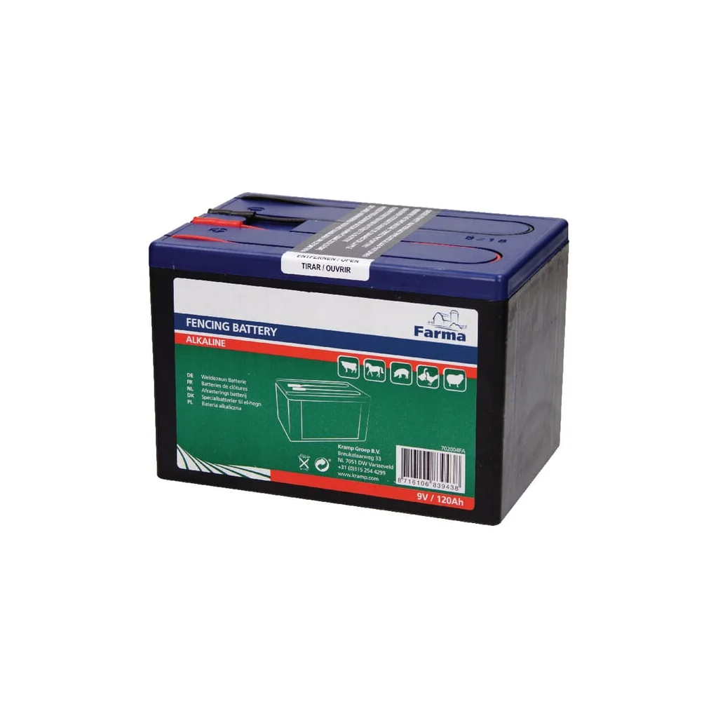 Baterie uscată gard electric Alkaline 9V 120Ah 702004FA