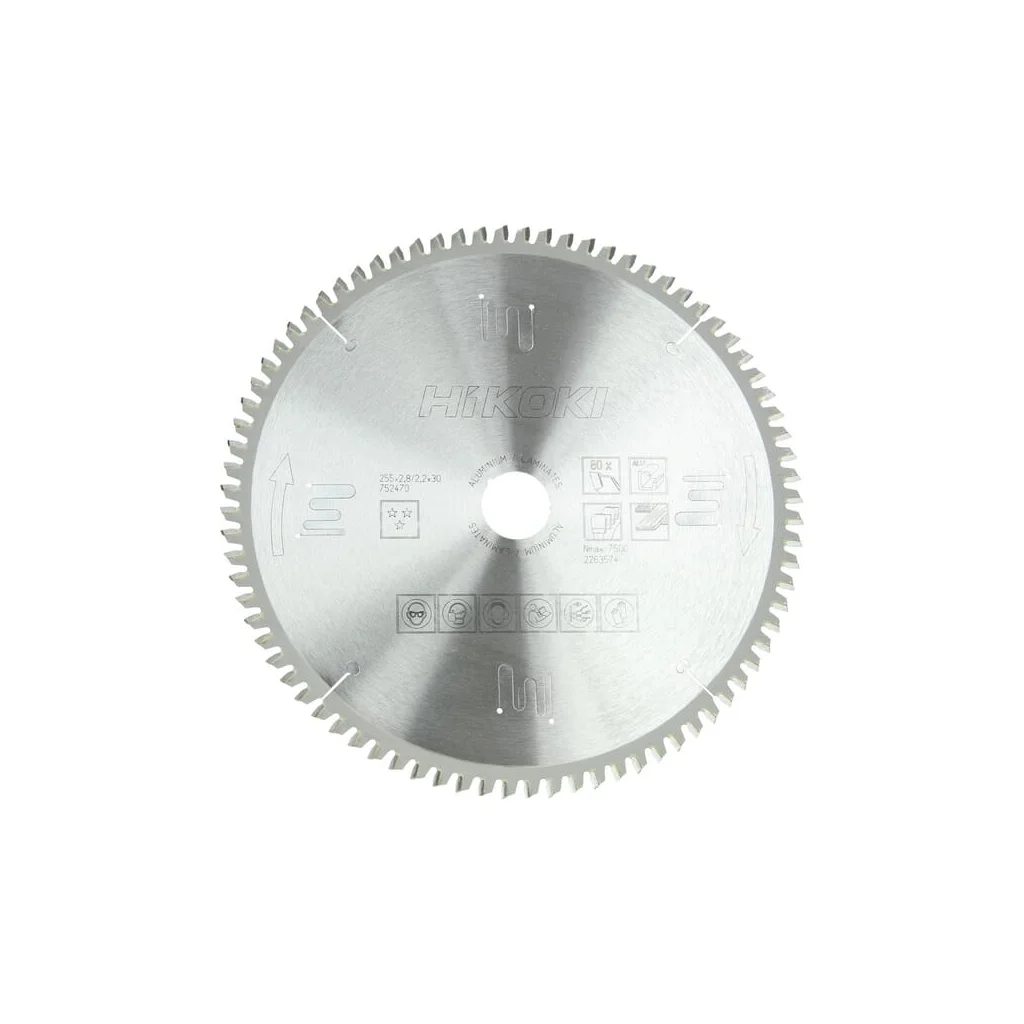 Disc circular alu 255x30 T80 752470