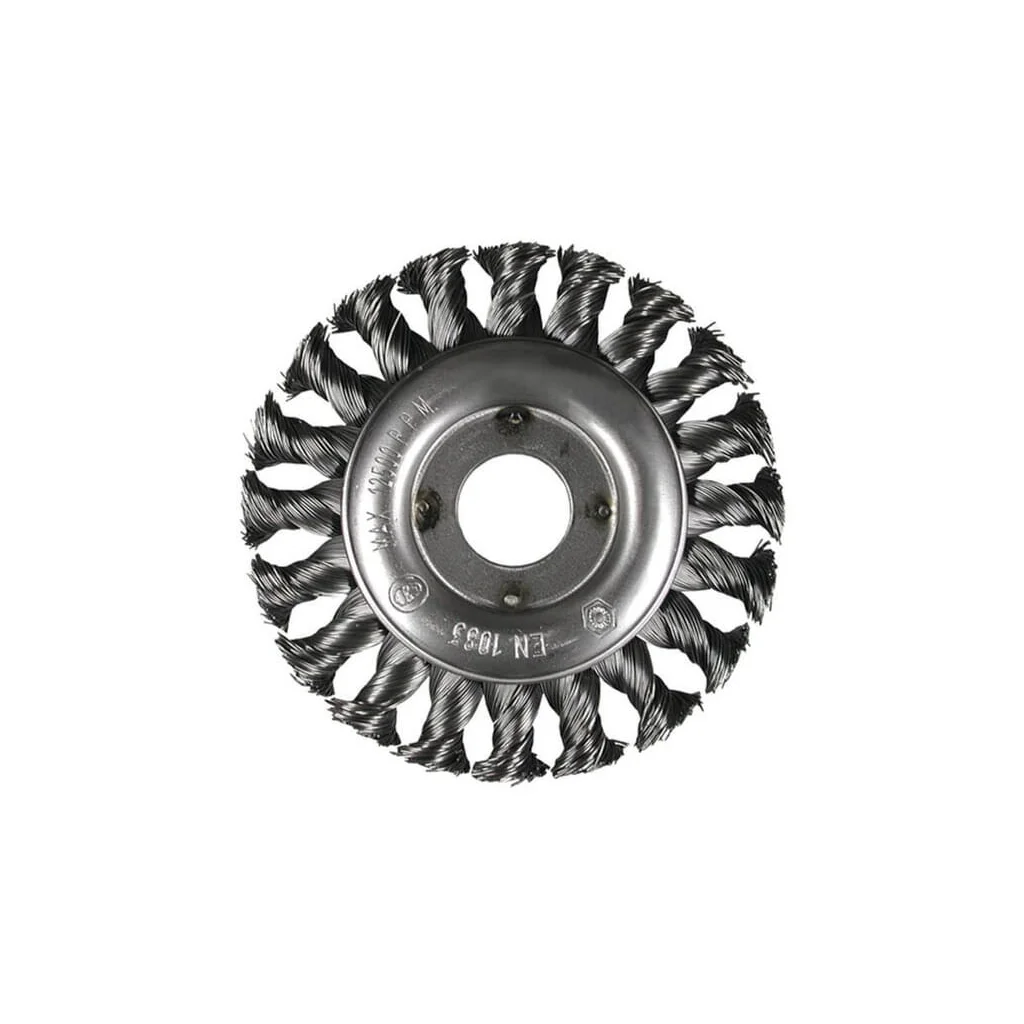 Perie rotundă 125x22,2x0,5 torsadată 751302