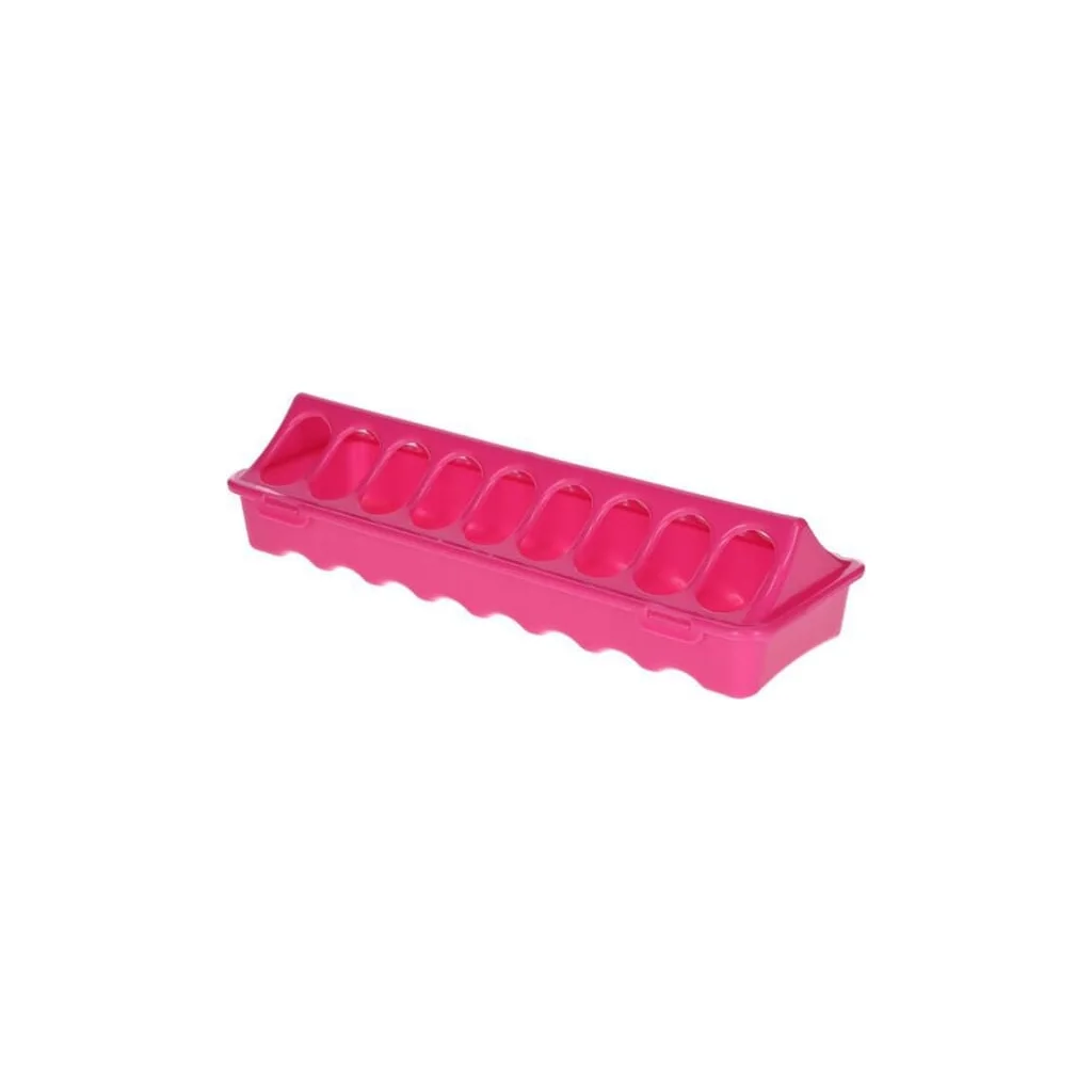 Tavă de hrănire 9,5x30cm roz 71335KER