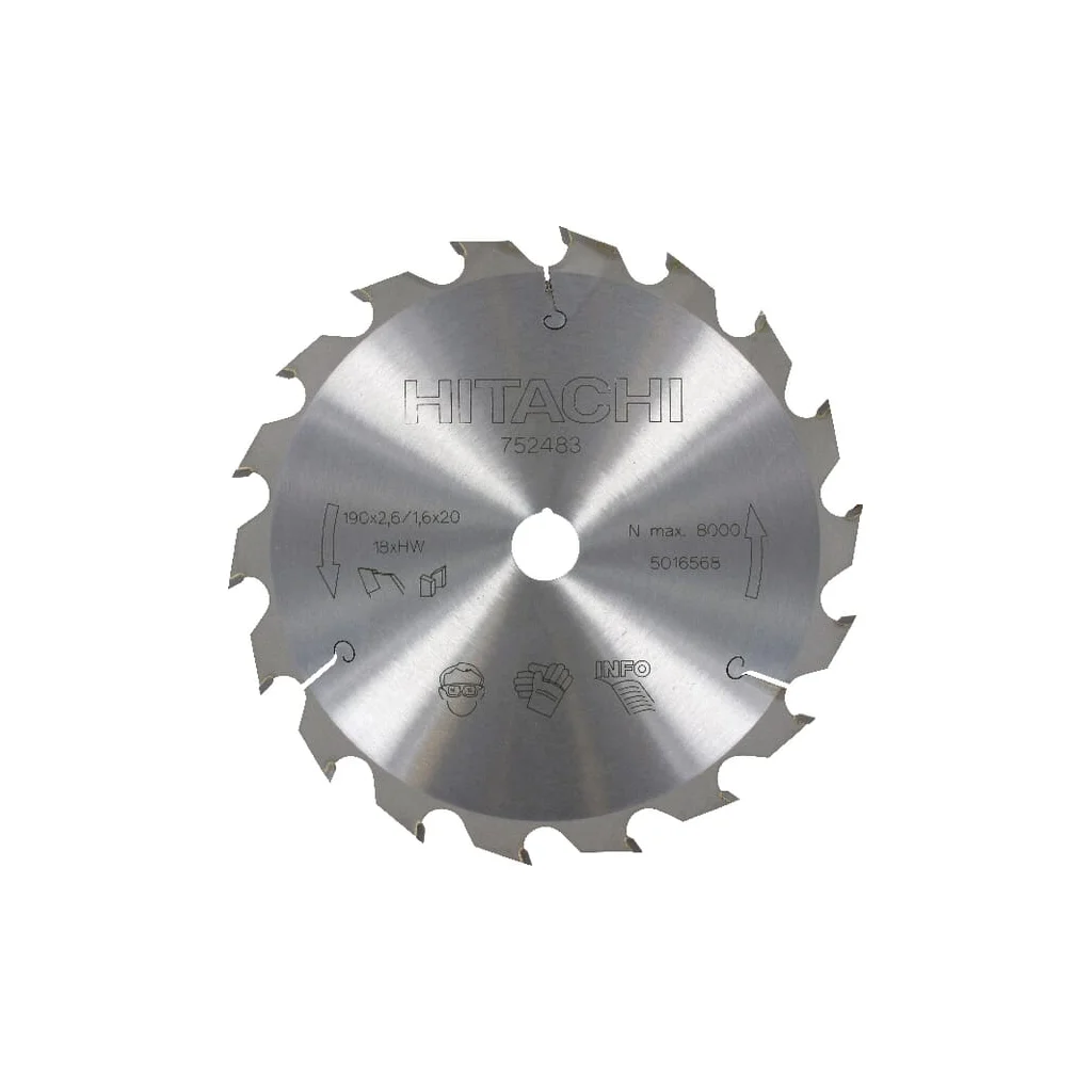 HM Disc de ferăstrău circular 190x20 T18 752483