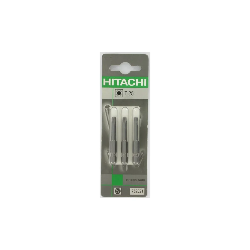 Bit Torx 1/4" T25-50mm (3x) 752321