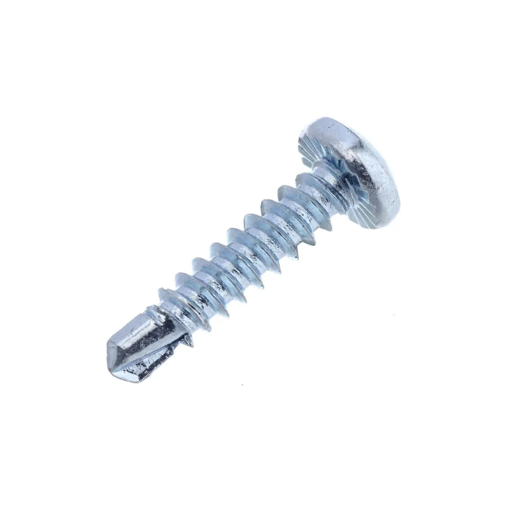 Șurub autoforant cap bombat în cruce PH2 DIN7504 4,2x19mm oțel zincat Kramp 7504N4219P200
