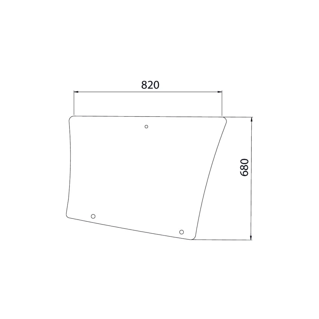 Geam lateral spate 7700054133N