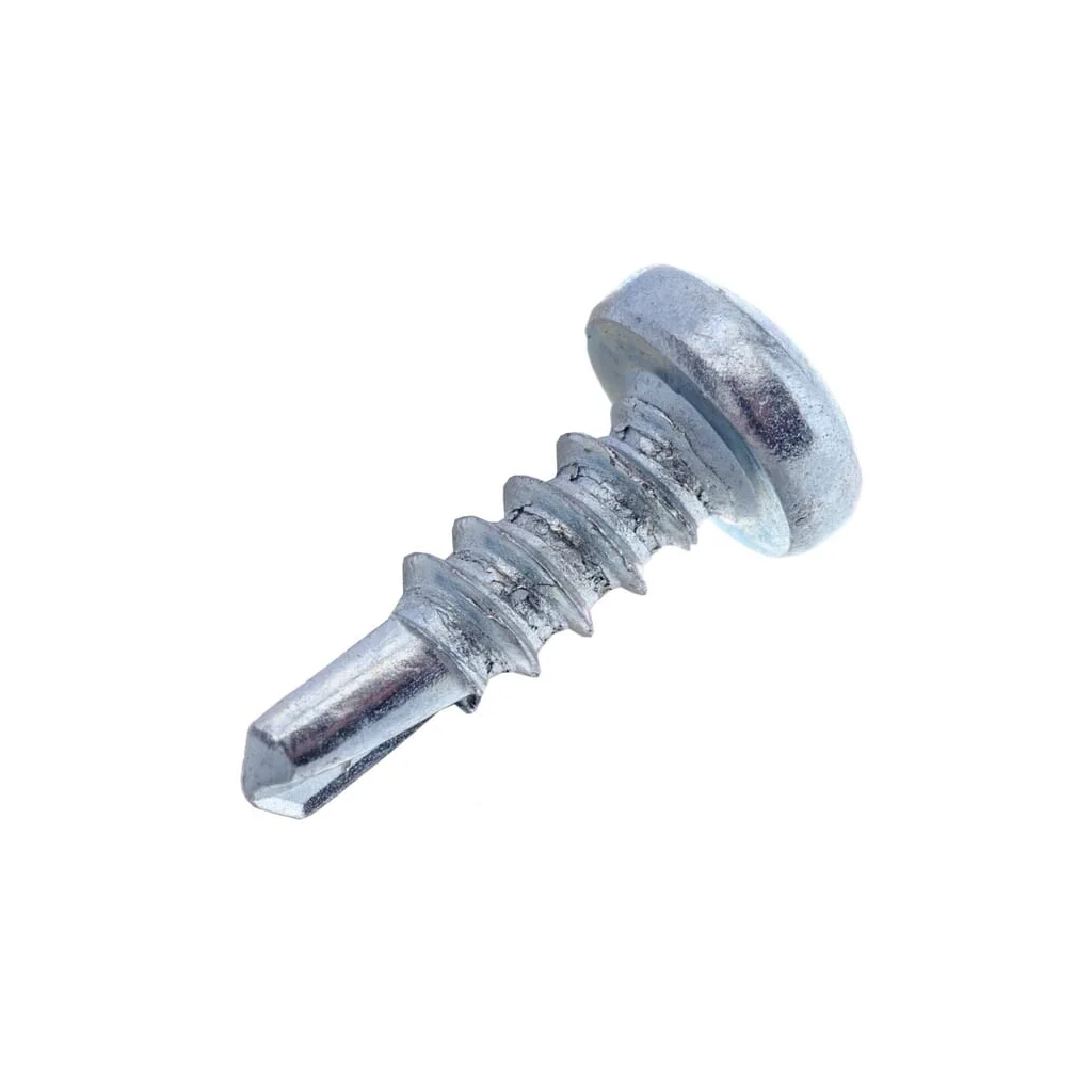 Șurub autoforant cap bombat în cruce PH1 DIN7504 2,9x9,5mm oțel zincat Kramp 7504N2995P200