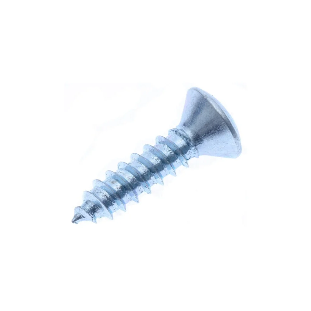 Șurub pentru tablă autofiletant cap semi-înecat în cruce PZ2 DIN7983C 3,9x16mm oțel zincat Kramp 7983C3916P200