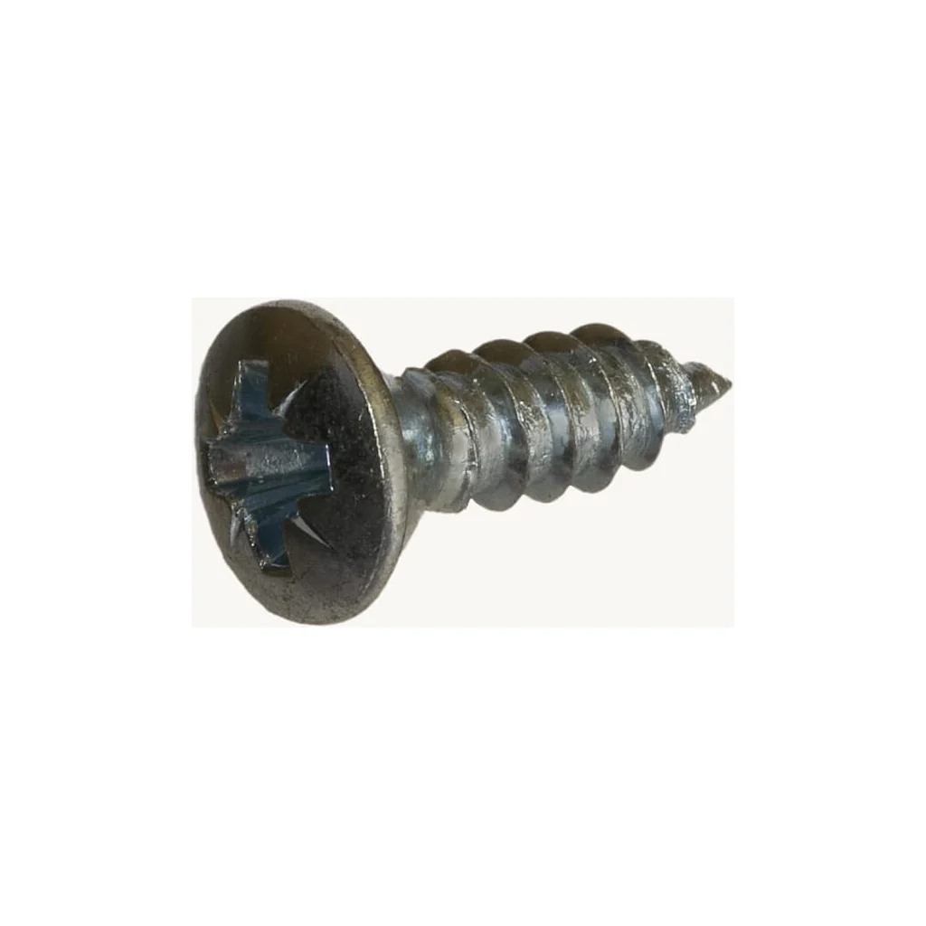 Șurub pentru tablă autofiletant cap semi-înecat în cruce PZ2 DIN7983C 4,2x13mm oțel zincat Kramp 7983C4213P200