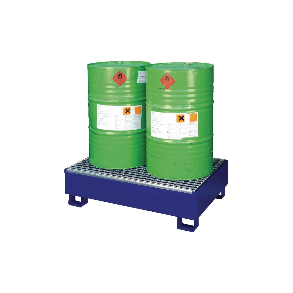Cuvă de retenție oțel albastru capacitate 210l 1200x810x360mm Cemo 7583CEMO