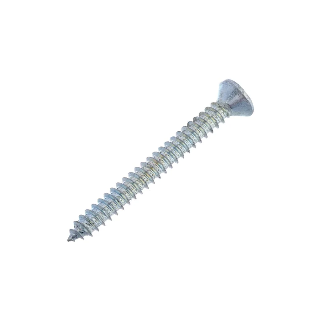 Șurub pentru tablă autofiletant cap înecat în cruce PZ2 DIN7982C 4,8x45mm oțel zincat Kramp 7982C4845P200
