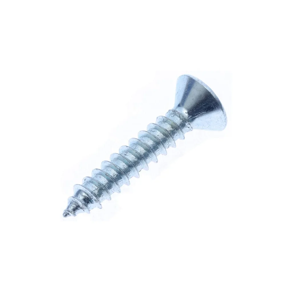 Șurub pentru tablă autofiletant cap înecat în cruce PZ2 DIN7982C 4,8x25mm oțel zincat Kramp 7982C4825P200
