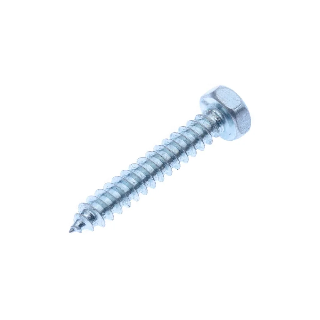 Șurub pentru tablă autofiletant cap hexagonal DIN7976C 4,2x25mm oțel zincat Kramp 7976C4225P200