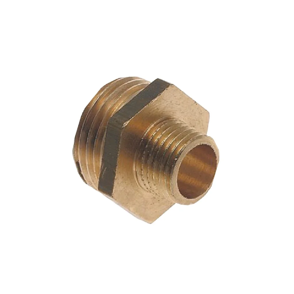 Niplu din alamă 2xM 3/4" x 3/8" 80551