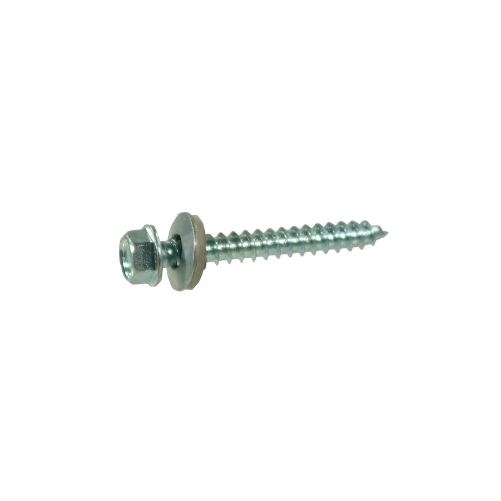 Șurub pentru tablă autofiletant cap hexagonal DIN7976 6,5x32mm oțel zincat Kramp 7976NEO6532P100