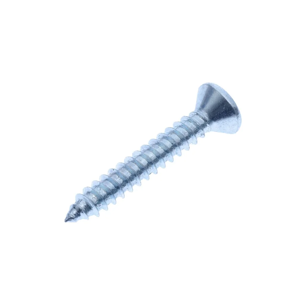 Șurub pentru tablă autofiletant cap semi-înecat în cruce PZ2 DIN7983C 4,8x32mm oțel zincat Kramp 7983C4832P200