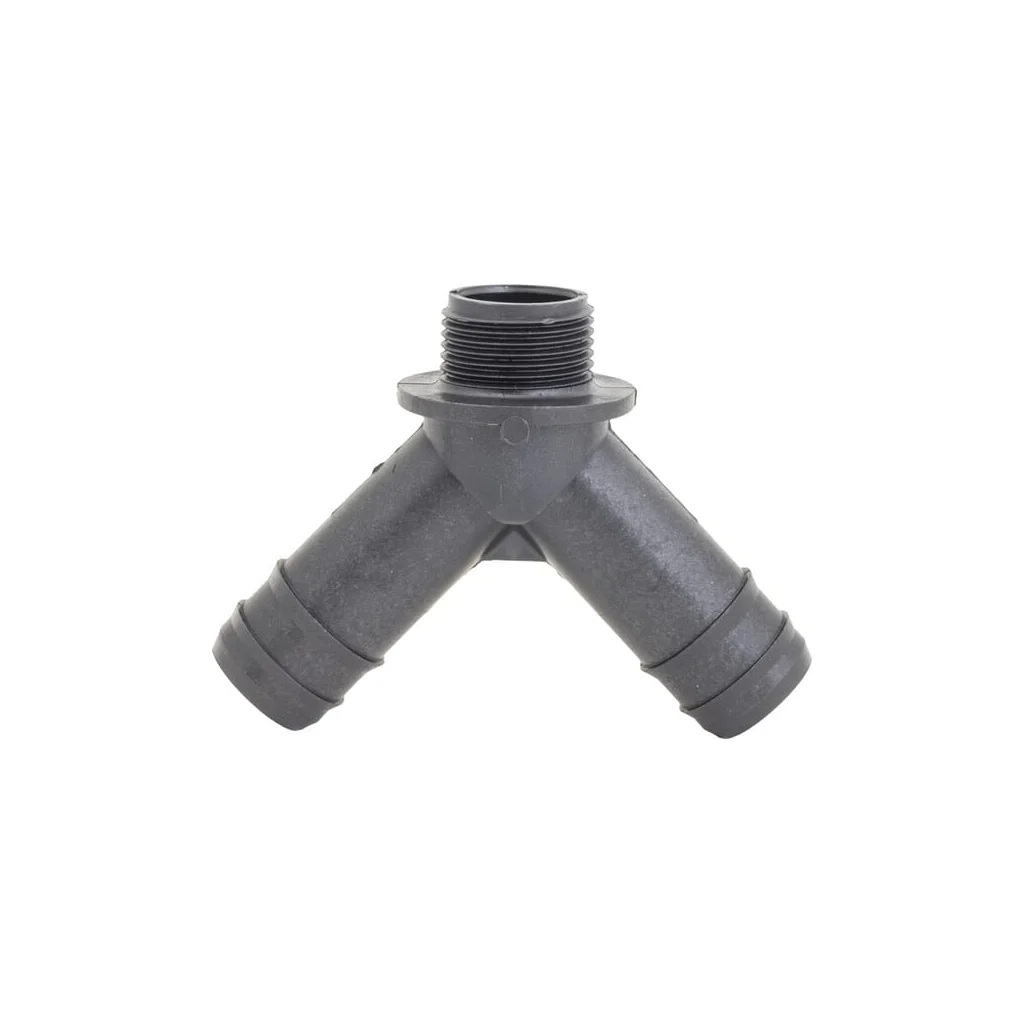 Racord Y 45°+oliva furtun 2x25mm / 1x30mm 8031003
