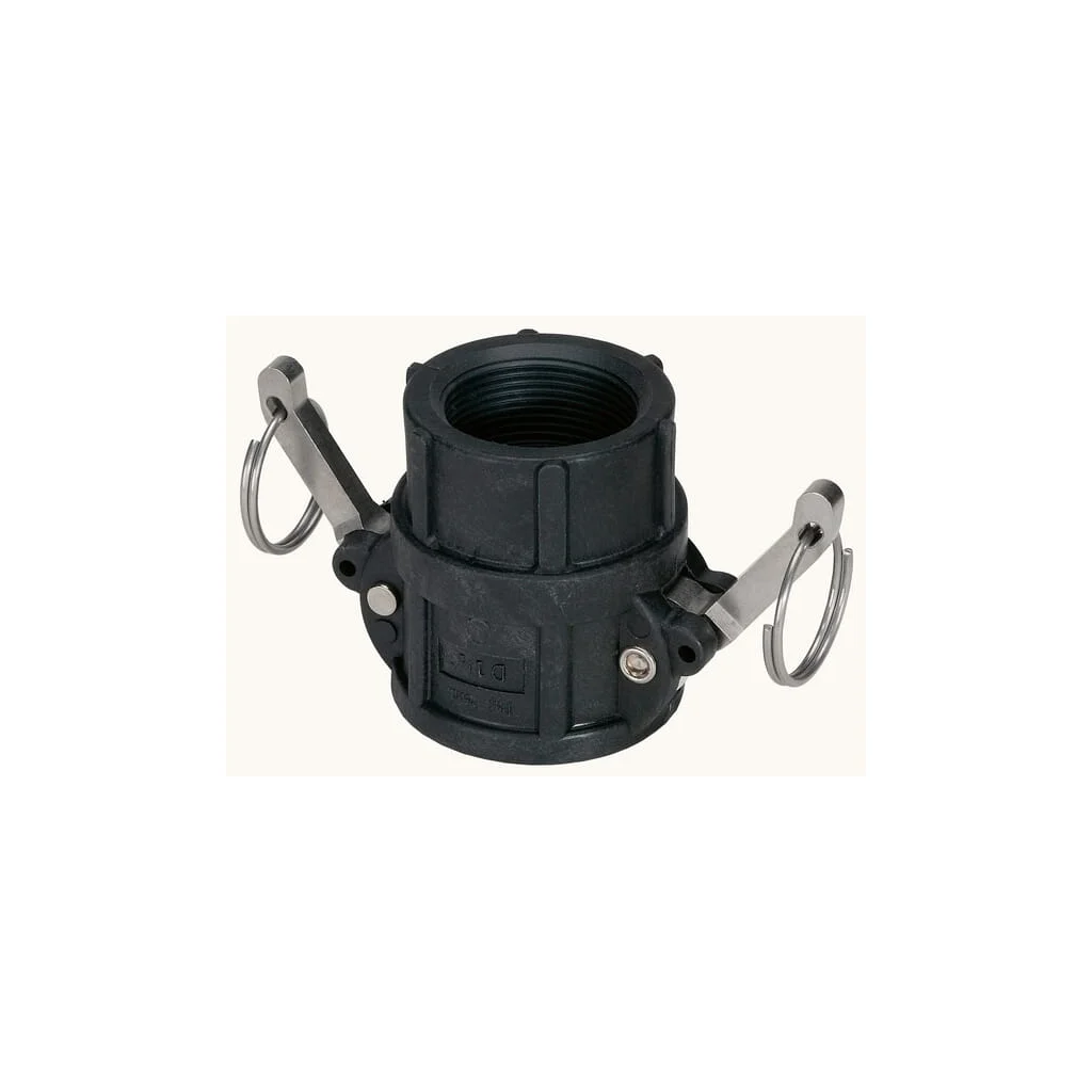 Cuplă Camlock tip D 2", filet mamă, polipropilenă 8034404