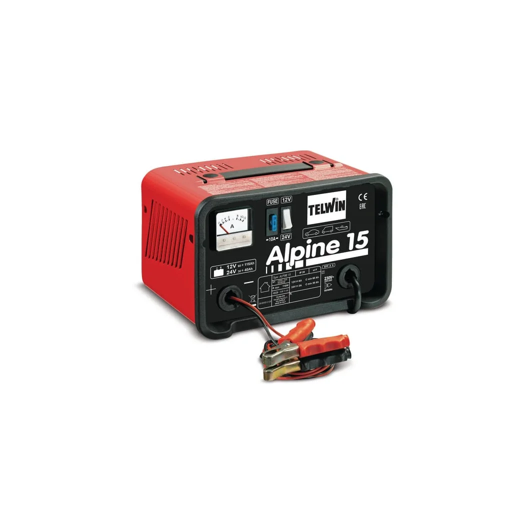 Încărcător baterie ALPINE 15 12/24V 807544TEL