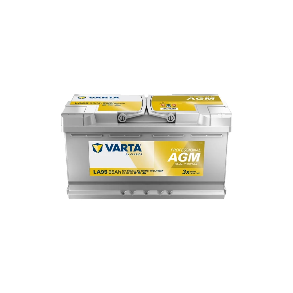 Baterie 12V 95Ah 850A LA95 VARTA Professional Dual Purpose AGM 840095085
