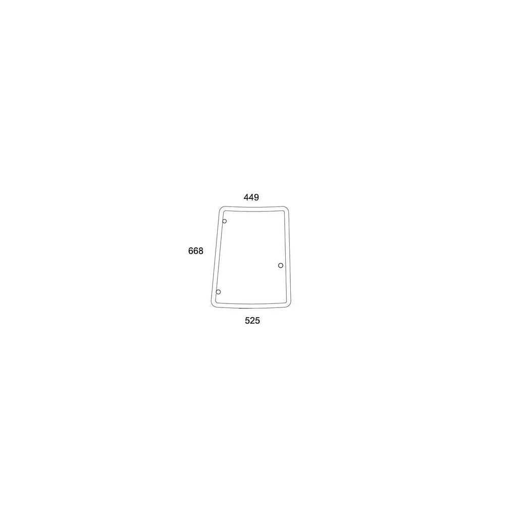Geam lateral 84396385N