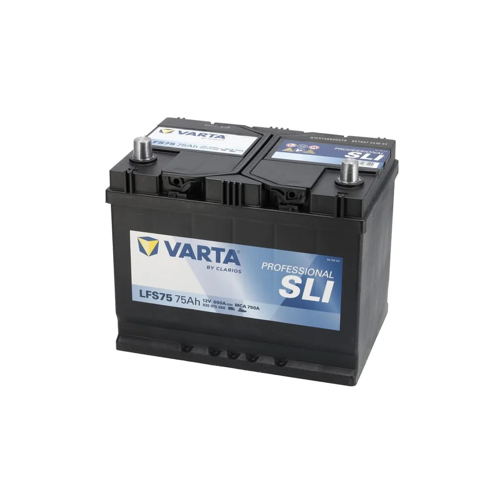 Baterie 12V 75Ah 600A LFS75 VARTA Professional Starter 812071000
