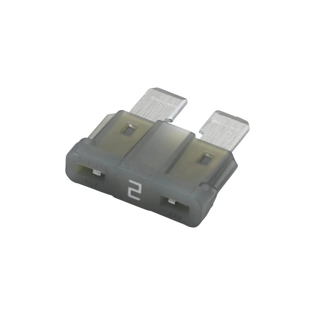 Set siguranțe auto standard 32V 2A lungime 18,54mm ambalaj 50 buc gri Hella 8JS711683021