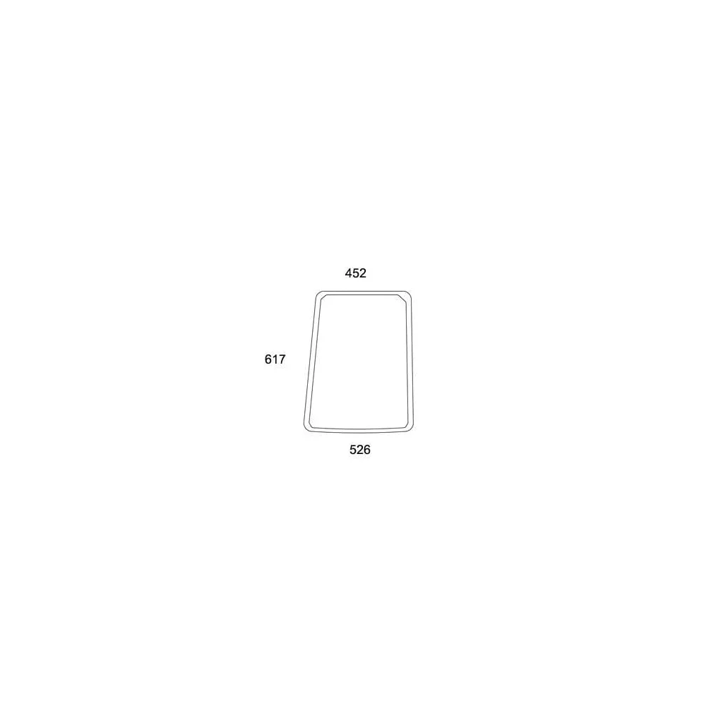 Geam lateral 84266109N