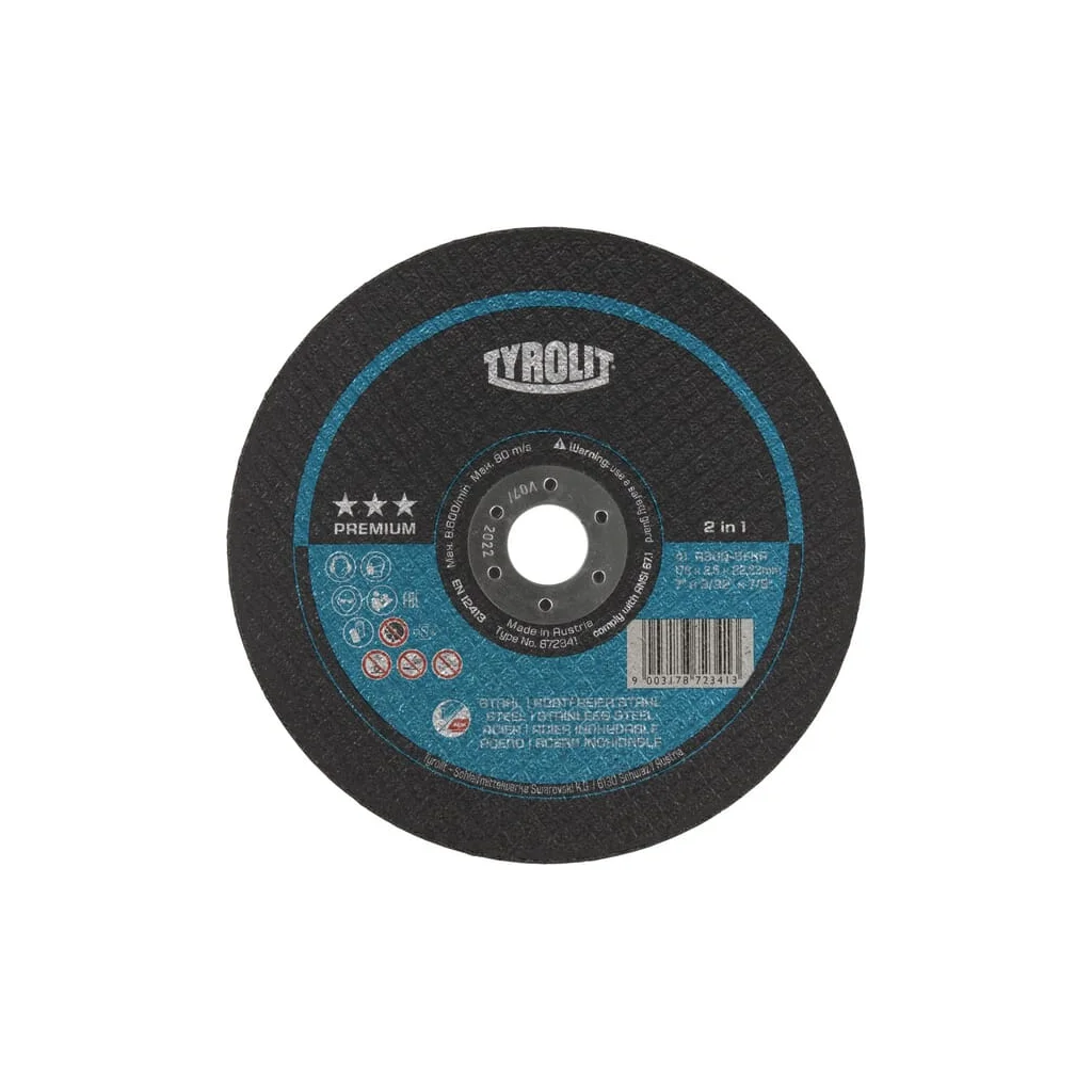 Disc de tăiere Premium st-SS 178x2.5 872341