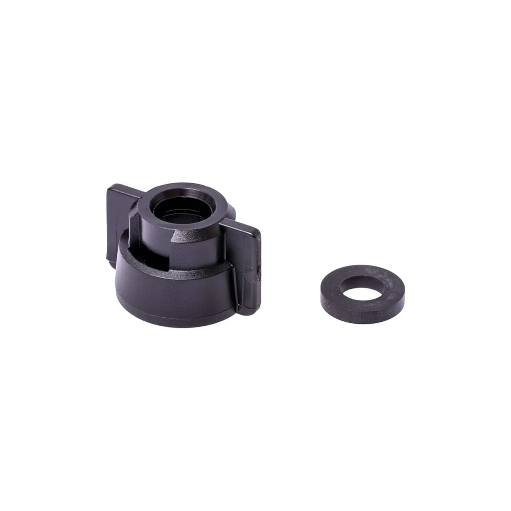 Capac duză baionetă diametru 12,6 negru cu garnitură 25 buc. Geoline 8253050P025