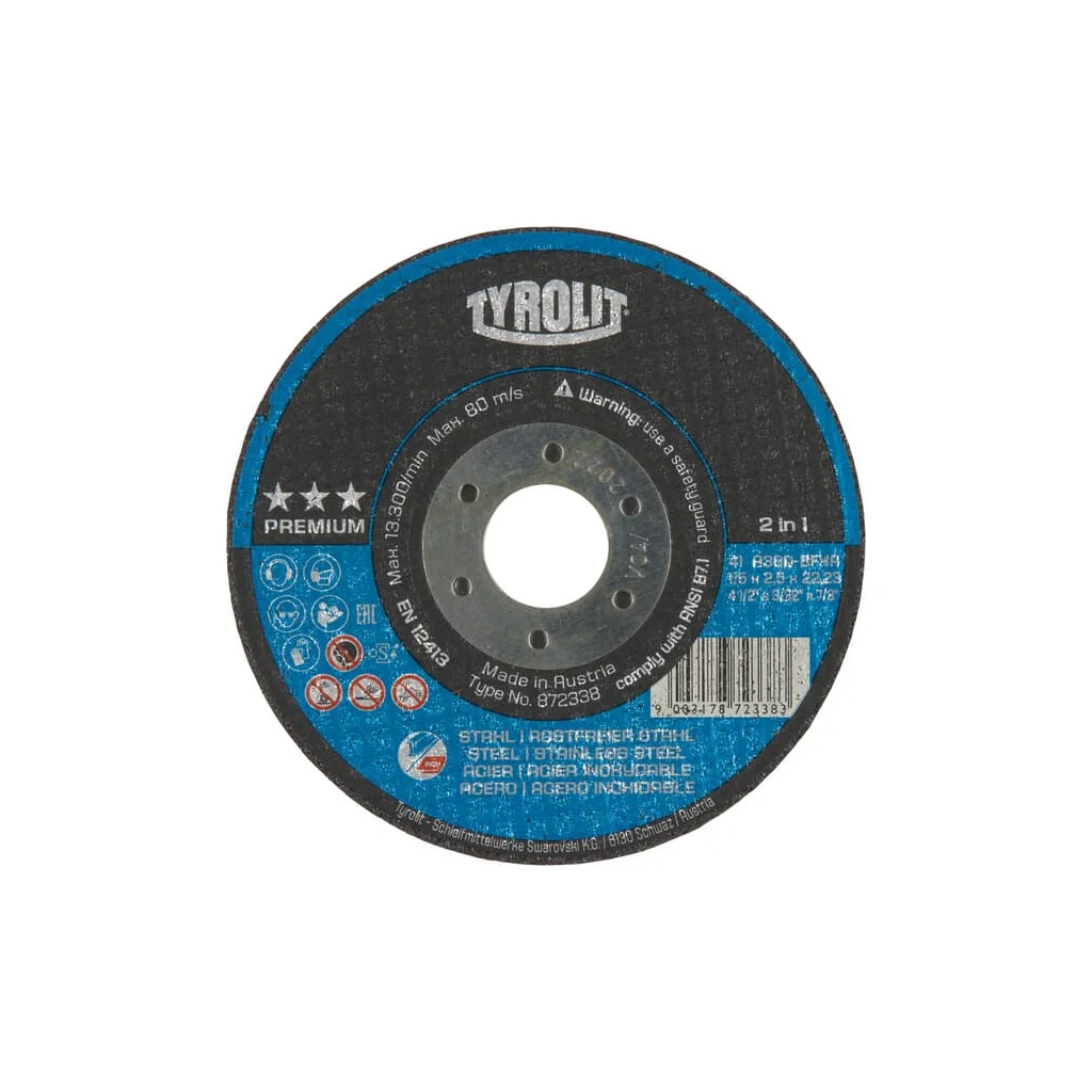 Disc de tăiere Premium st-SS 115x2.5 872338