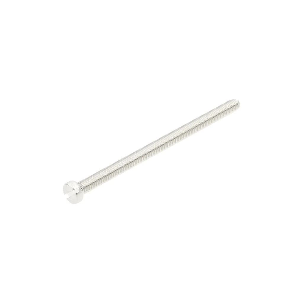 Șurub cap cilindric crestat DIN84 ISO1207 M5x0,8x80mm filet 80mm oțel inoxidabil A2 Kramp 84580RVS