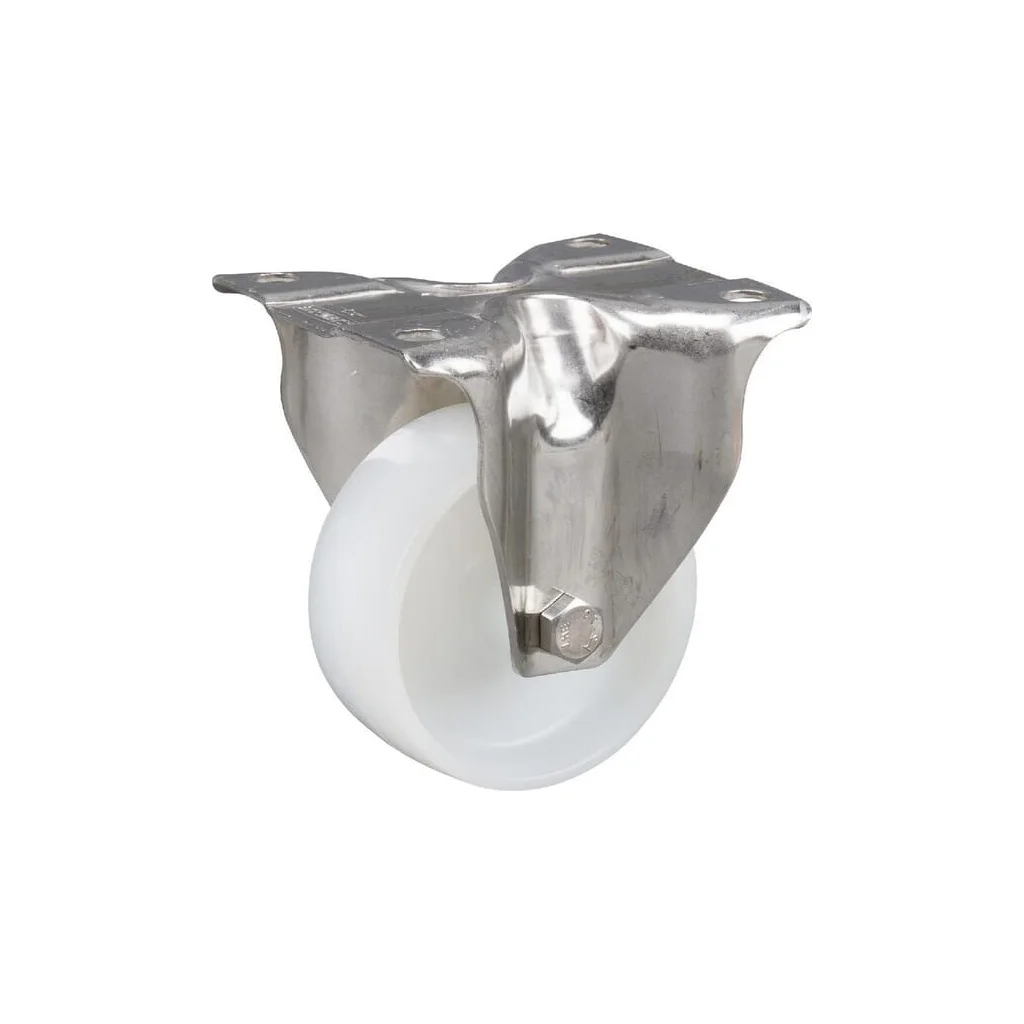 Roți pivotante din oțel inoxidabil, cu suprafață de rulare din plastic 8478UOO080P62
