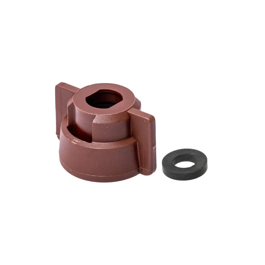 Capac duză baionetă SW10 maro cu garnitură 25 buc. Geoline 8253057P025