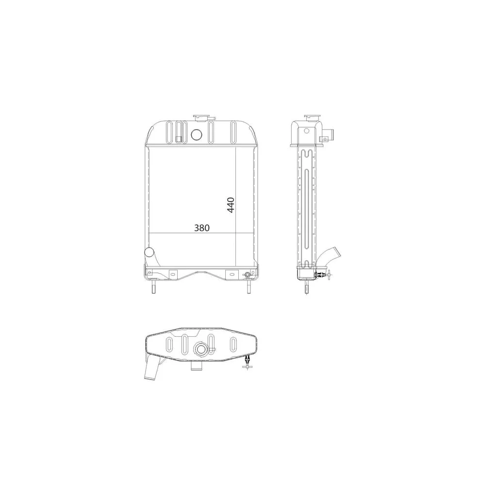 Radiator 894319M92N