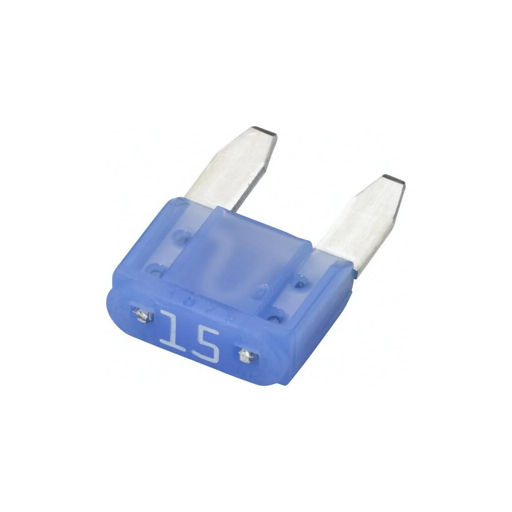 Set siguranțe auto mini 15A lungime 10,9mm ambalaj 50 buc albastru Hella 8JS728596151