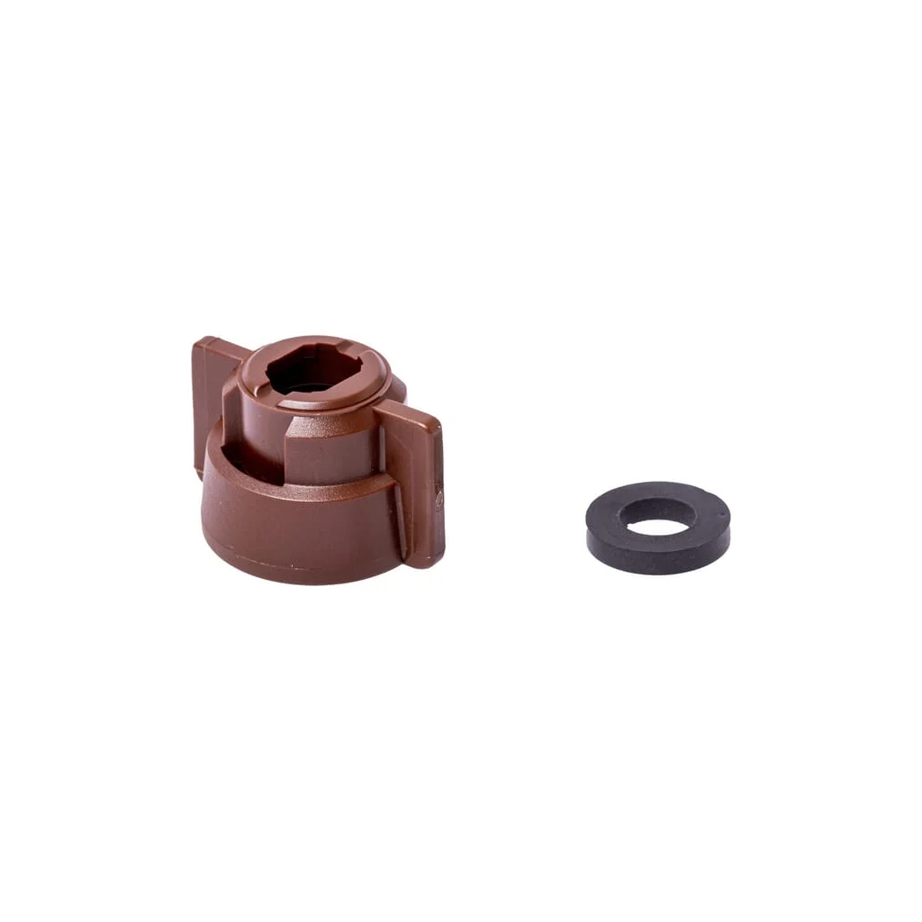 Capac duză baionetă SW10/8 maro cu garnitură 25 buc. Geoline 8253083P025
